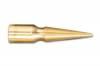 Tapered Spindle - Brass <br> Tapered Hole For Dental Lathe Right Shaft <br> Grobet 47.234
